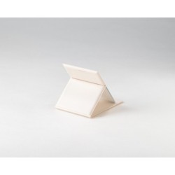 HU001CR Small Folding Mirror Cream
