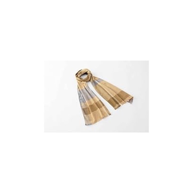 OR005YL Soft Stripes Scarf Yellow