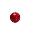 GZ002RD Medium Ball Candle 12cm Red