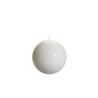 GZ002WH Medium Ball Candle 12cm White