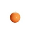 GZ002OR Medium Ball Candle 12cm Orange