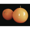 GZ002OR Medium Ball Candle 12cm Orange