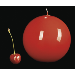 GZ003RD Large Ball Candle 15cm Red
